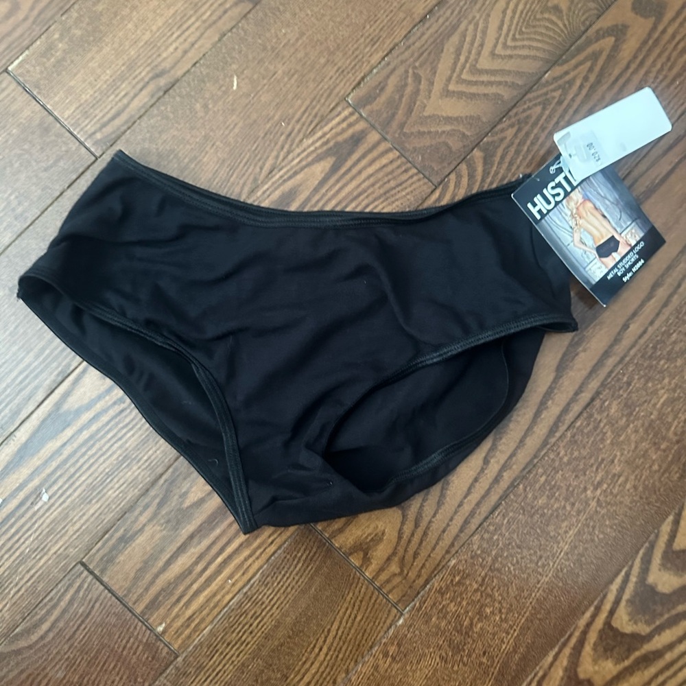 Hustler Hollywood Black Metal Studded Boy Shorts